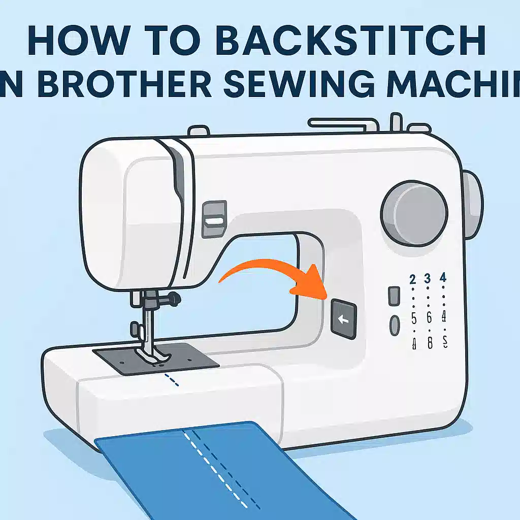 How to Backstitch on Brother Sewing Machine