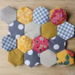 How to Machine Sew Hexagons Together